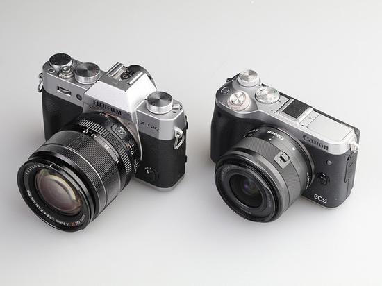 富士X-T20与佳能EOS M6