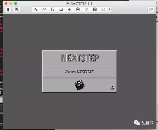 NeXTStep的安装界面