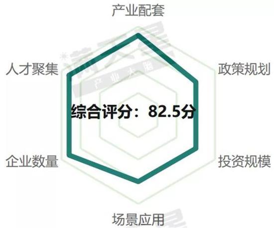 ▲ 武汉5G通信产业发展评分