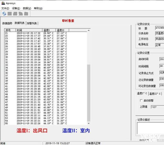 急速制暖数据