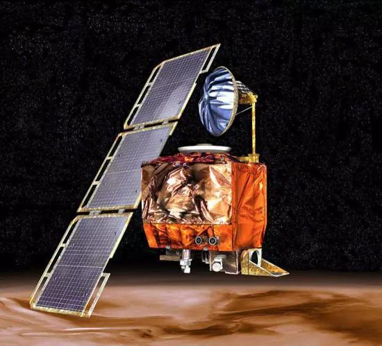 切入环绕火星轨道时不小心“玩火自焚”的“火星气候勘探者号”任务(图源:NASA)