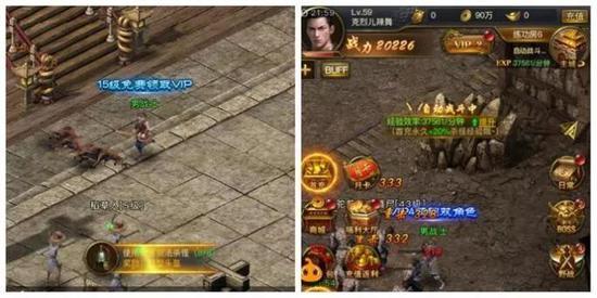一天没玩,游戏角色便已经升到了五十几级