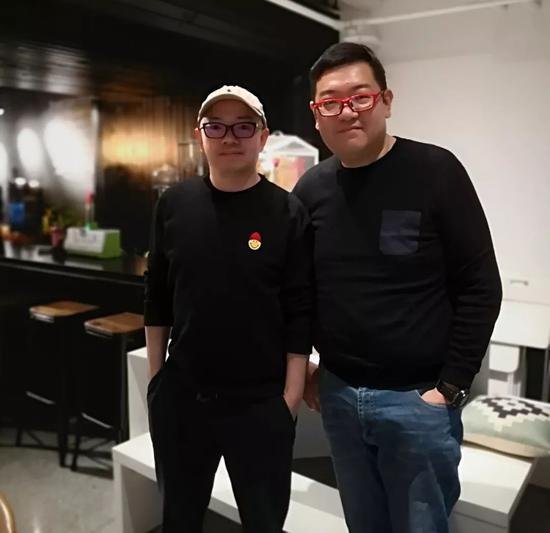 曾强(左)& 左林右狸频道主笔胡喆