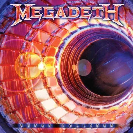 重金属乐队 Megadeth,《超级对撞机》的封面 图片来源:Amazon.com