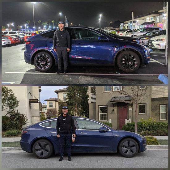 (图中上半部分为Model Y,下半部分为Model 3,图/Jay Yu)