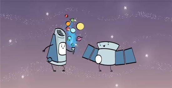 薪火相传。来源:NASA