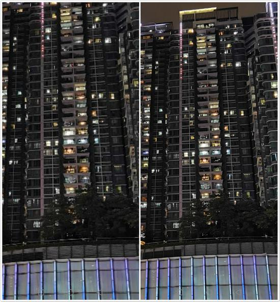 ▲ 彩信压缩后画质(左)有明显下降