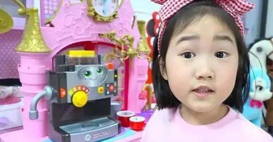 韩国区YouTube最火小网红李宝蓝 图源:Youtube