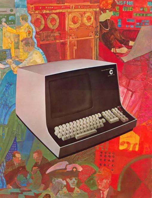 1969年,美国科技公司Computer Terminal Corporation 广告