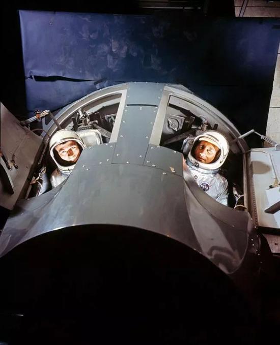 1960年代,“双子星”计划期间NASA的训练用模拟器