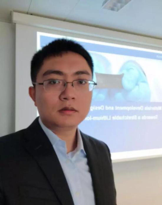 图丨 可拉伸薄膜锂离子电池的发明人——苏黎世联邦理工学院陈曦博士(来源:陈曦)