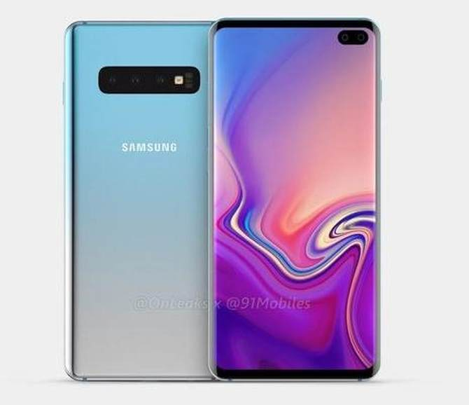 △三星Galaxy S10 Plus渲染图曝光