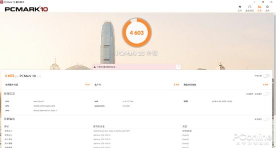 在PCMARK8 WORK模式下得分也达到了5259分。