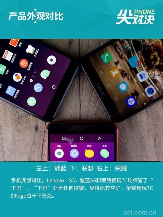 手机底部细节对比