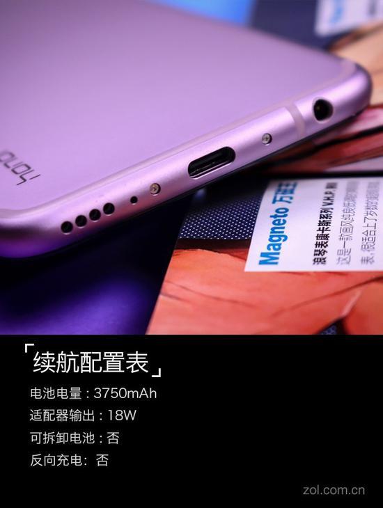 荣耀Play续航配置表