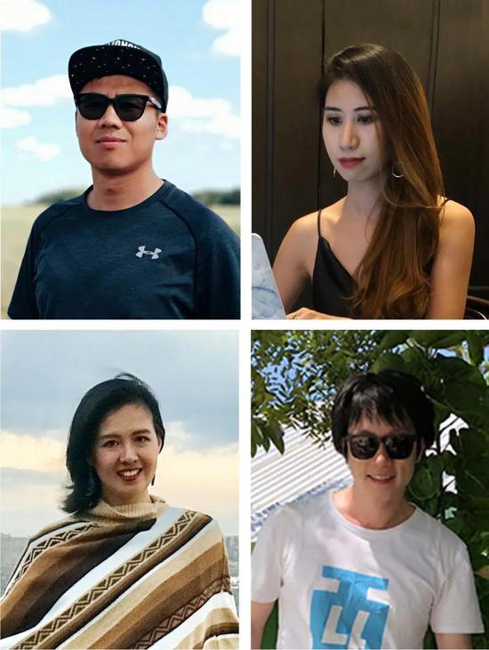上:Jarod,Natália 下:Lallas,方勇