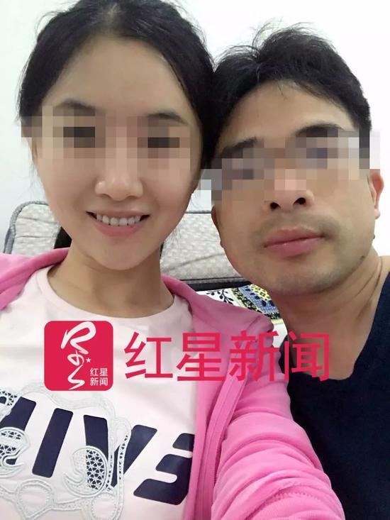 ▲翟欣欣和苏享茂之前的合影 受访者供图