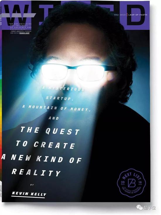 《连线》2016年5月刊,封面文章The Quest to Create A New Kind of Reality,由凯文·凯利执笔
