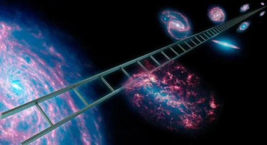 宇宙测距概念图(图片来源:NASA/JPL-Caltech)