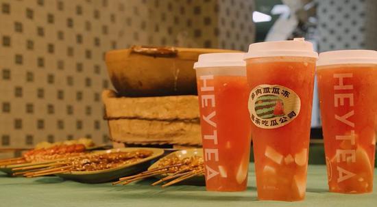 图源喜茶官方微博
