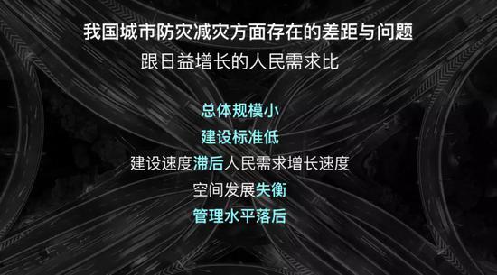 第三个,我们的建设速度严重滞后于人民需求增长的这样一个速度。