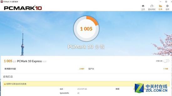PCMark10成绩