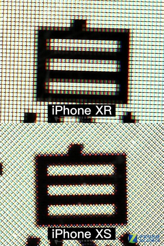 iPhone XR对比iPhone XS在视觉上差距并不明显