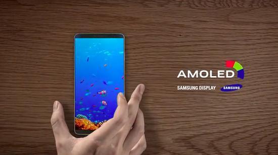 图丨三星的 AMOLED 屏幕