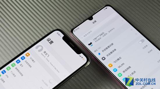 iPhone X和vivo X23