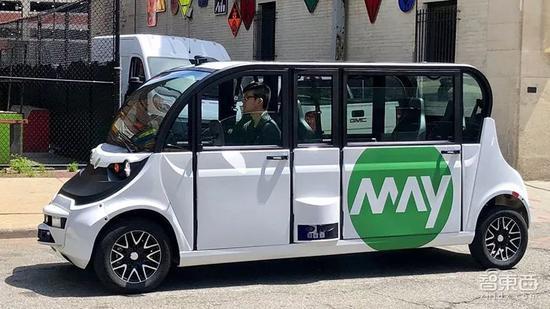 May的测试车,图片来自Goole