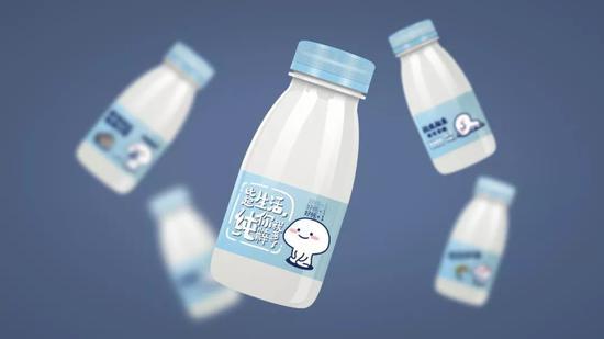 △ 乖巧宝贝 × 新希望酸奶