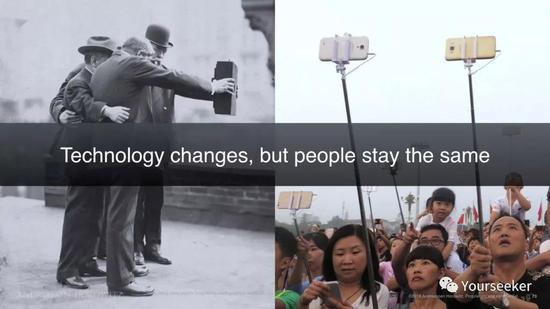 Technologychanges,butpeoplestaythesame.