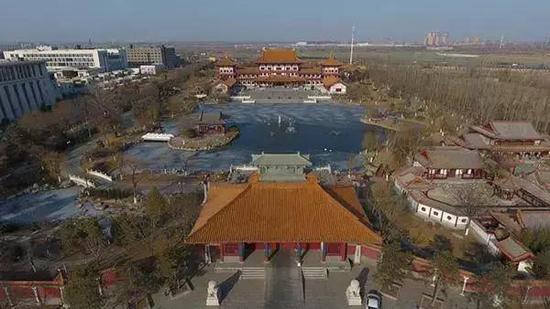 华堂俯瞰图 来源:澎湃新闻记者郑朝渊