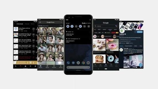 Android Q迎来了全新的黑暗主题
