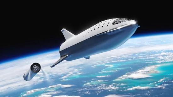 (星际飞船, Photo: SpaceX)