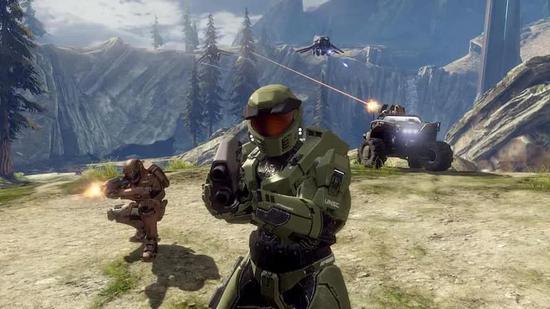 图29:Xbox 独占的热门游戏《Halo》,2001。