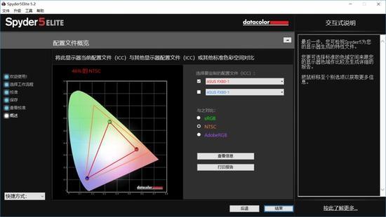 ▲46%的NTSC色域