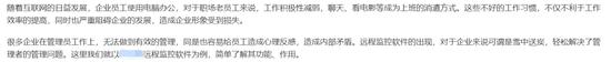 某远程监控软件宣传截图