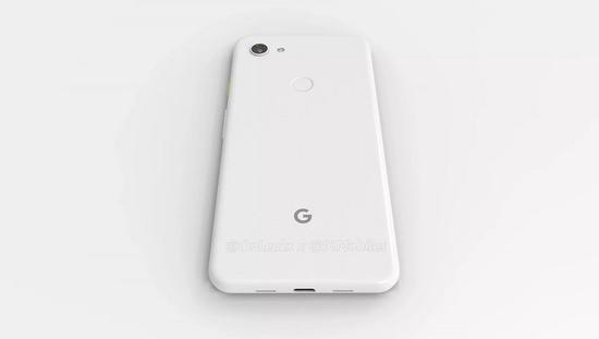 ▲Google Pixel 3a 渲染图。 图片来自:Onleaks