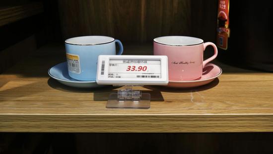 ▲ 墨水屏商品标签已大规模应用