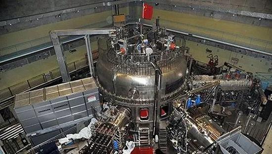 被称为中国“人造太阳”的“东方超环”(EAST)大科学装置(供图 视觉中国)