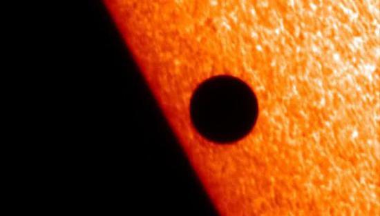 水星凌日影像资料 图片来源:NASA网站