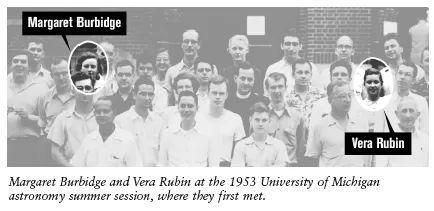 其实,1953年,34岁的玛格丽特与25岁的鲁宾就已经在一次会议上首次见面并合影了,这两人大概是史上最强闺蜜了。| 来源:https://cswa.aas.org/status/2001/JANUARY2001/Rubin.htm
