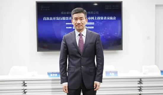 ▲睿创微纳董事长、总经理马宏