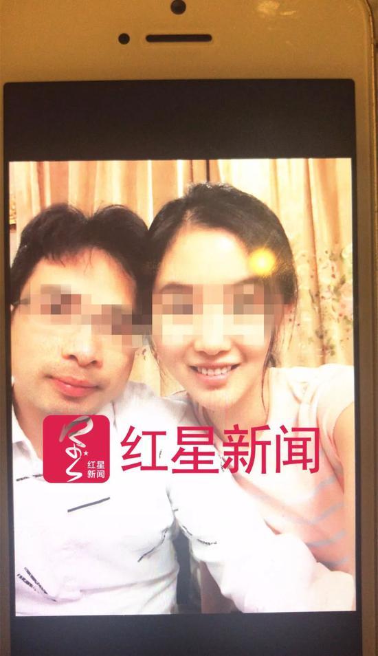 ▲翟欣欣和苏享茂之前的合影 受访者供图