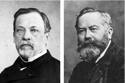 路易•巴斯德(Louis Pasteur)、查尔斯•汉伯兰(Charles Chamberland)(图片来自网络)