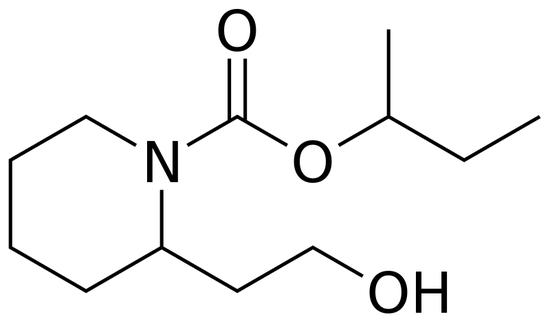 Icaridin化学式(图片来源:wiki)