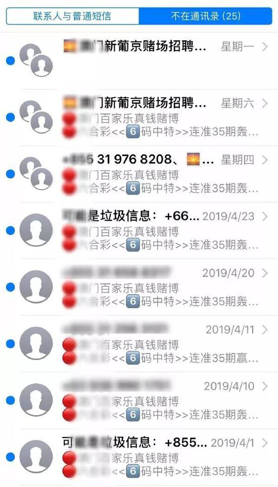 ▲iMessage垃圾短信 | 来自:微博@布朗的room