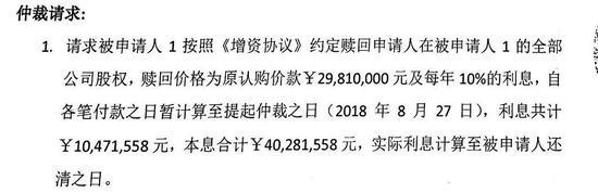 航富申请仲裁的请求 来源 / 航富仲裁申请书