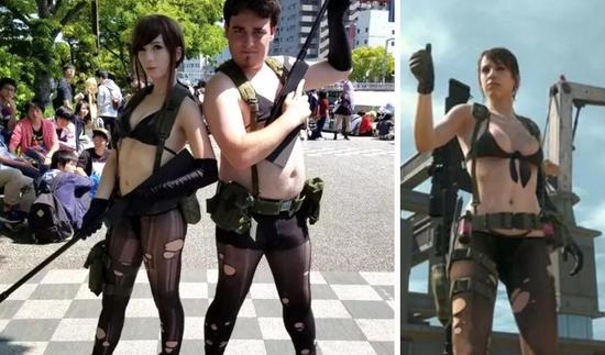 △ 这组“放飞自我”的 COS 照片让不少人印象深刻